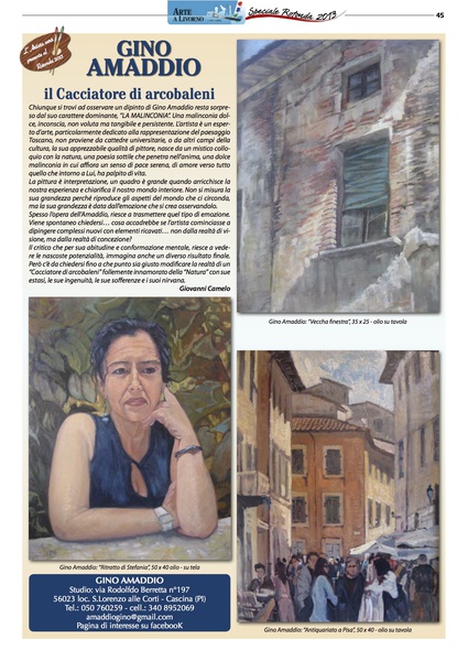 AMADDIO in mostra a Livorno